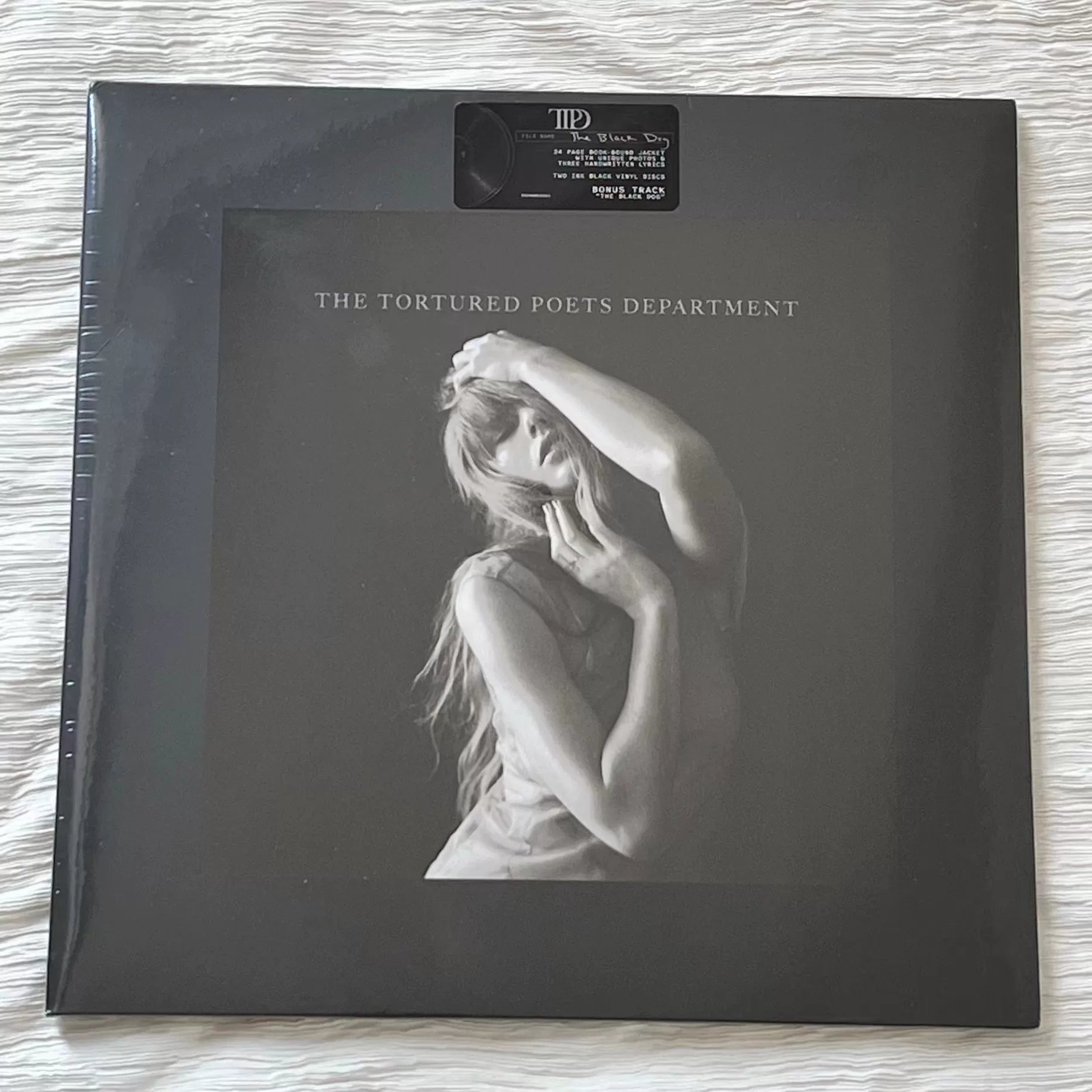 Taylor Swift – The Tortured Poets Department: The Black Dog Vinyl LP