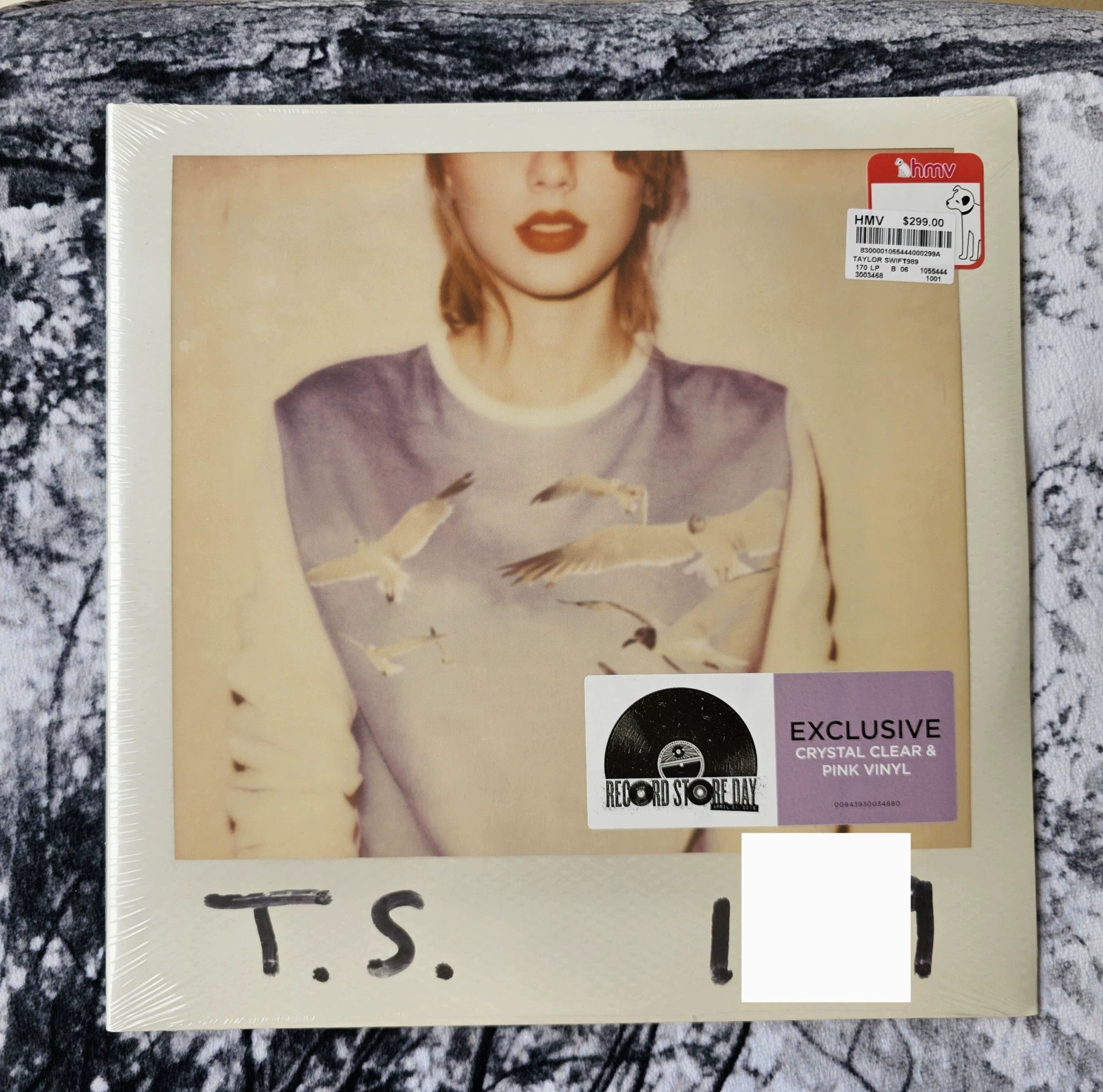 Taylor Swift 1989 RSD EU pink vinyl front