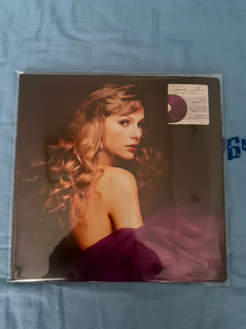 Taylor Swift – Speak Now (Taylor's Version) Purple Vinyl 3LP (Opened) – actual product photo 1