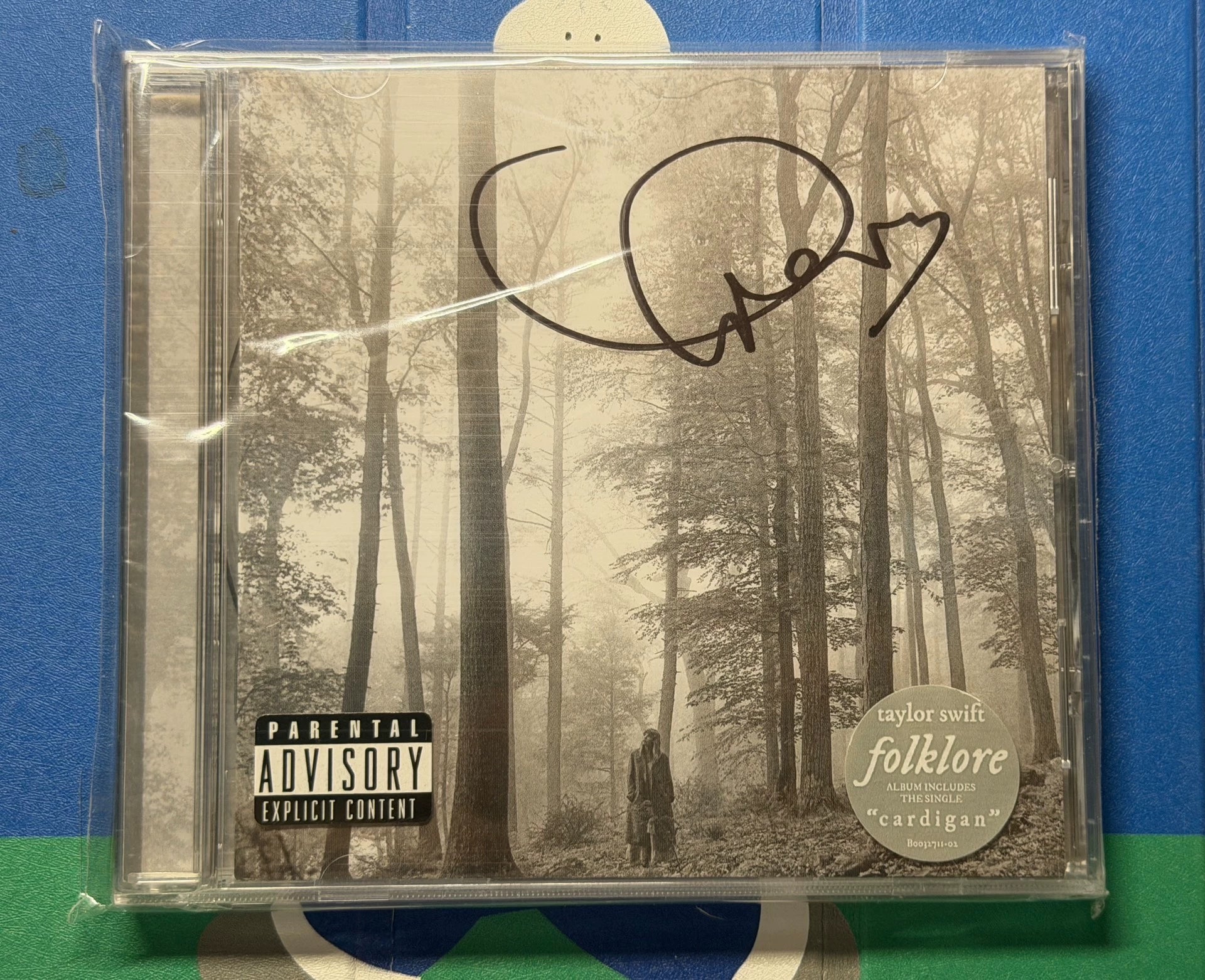 Taylor Swift – folklore Signed CD (Second Batch) — front view