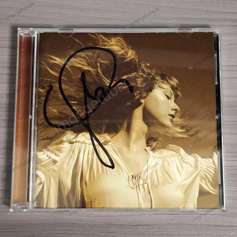 Taylor Swift - Fearless (Taylor's Version) Signed CD - Opened