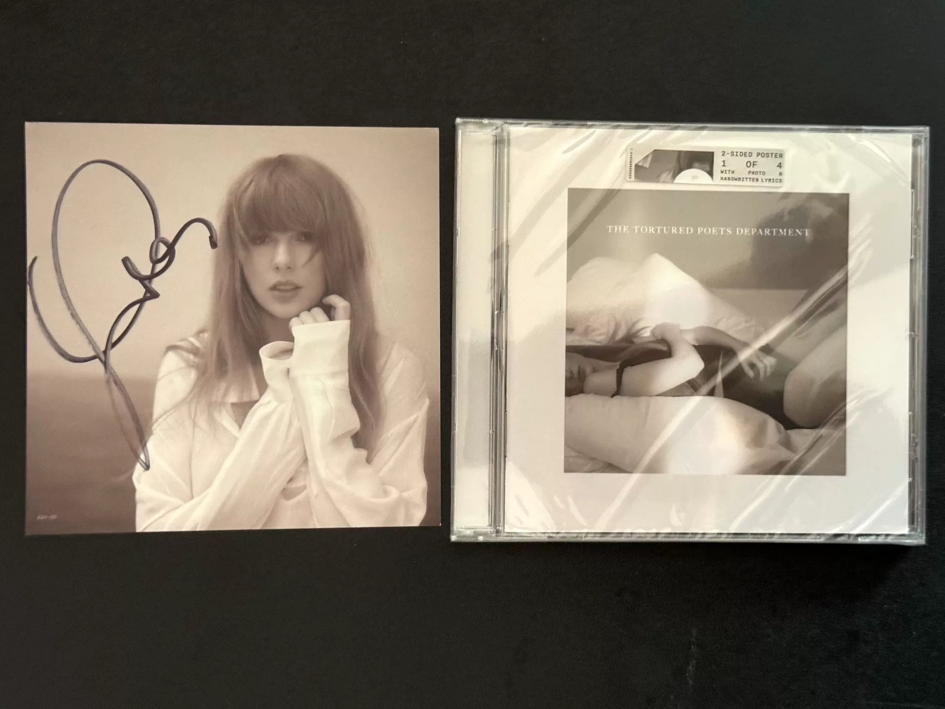 Taylor Swift – The Tortured Poets Department Signed CD Set