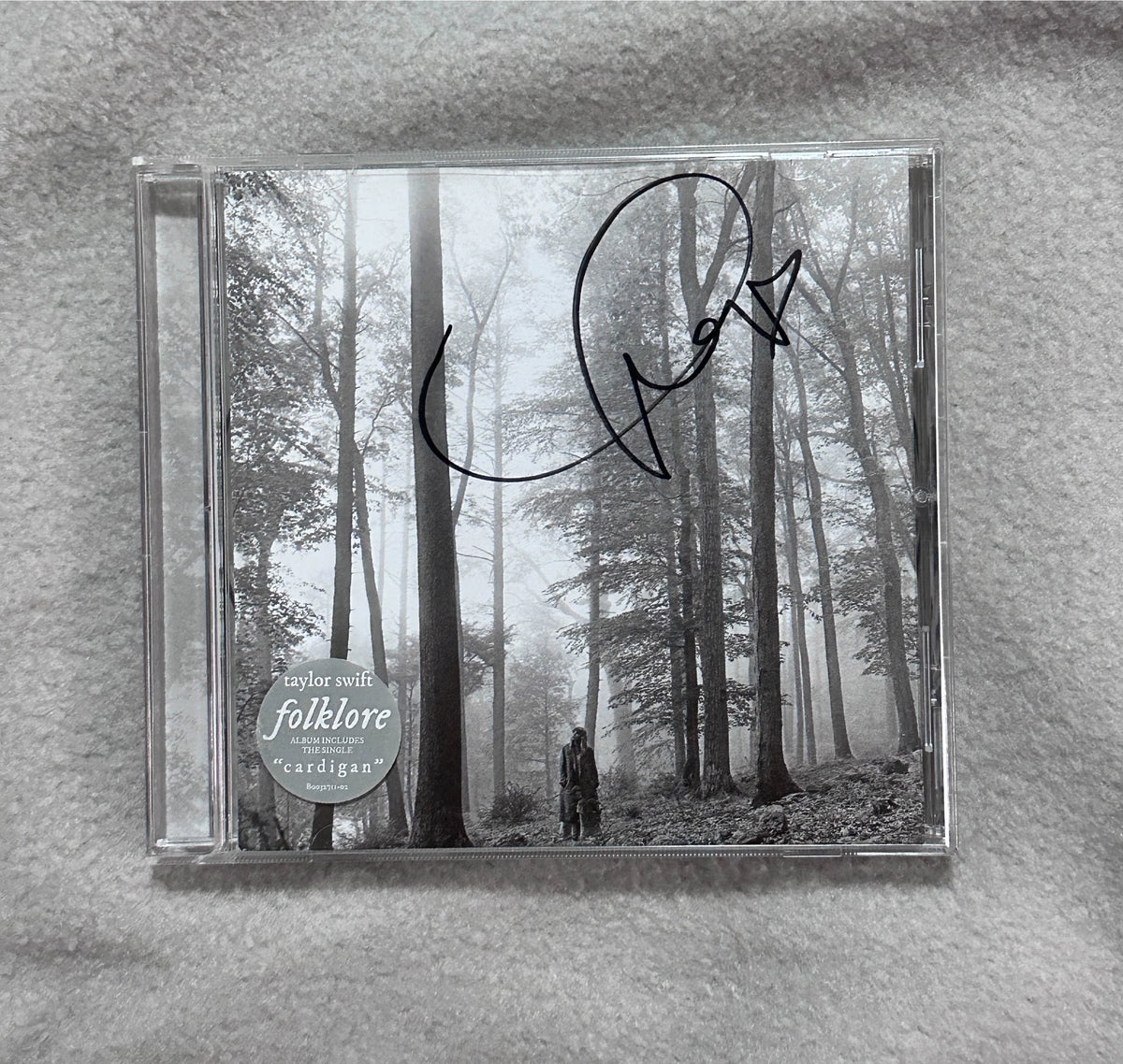 Taylor Swift – Folklore – Signed CD, Opened – actual item photograph 1