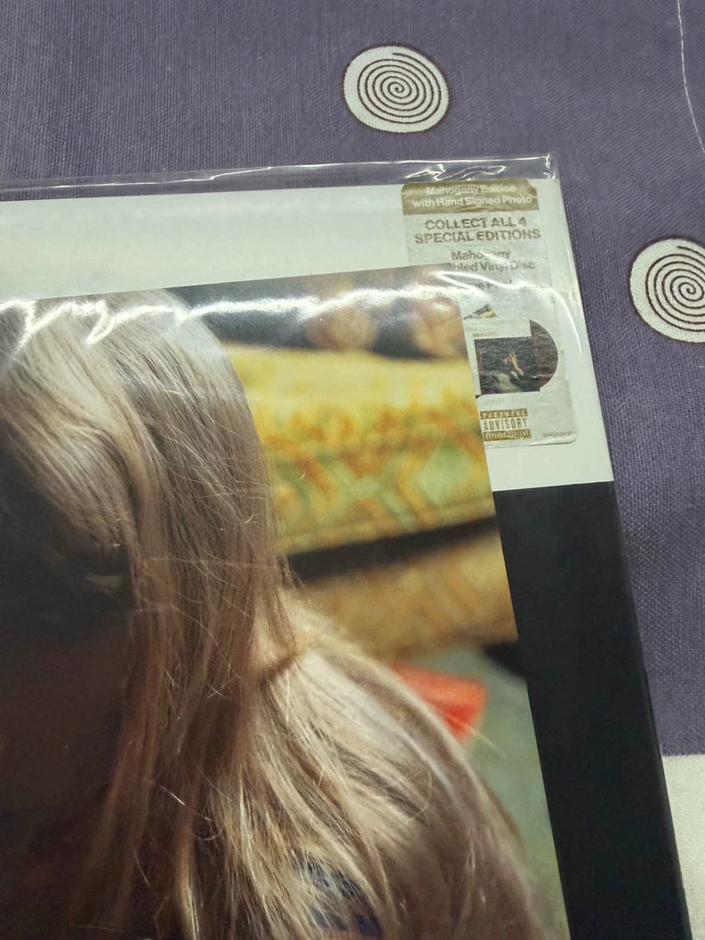 Taylor Swift – Midnights – Mahogany Vinyl with Signed Heart Photo