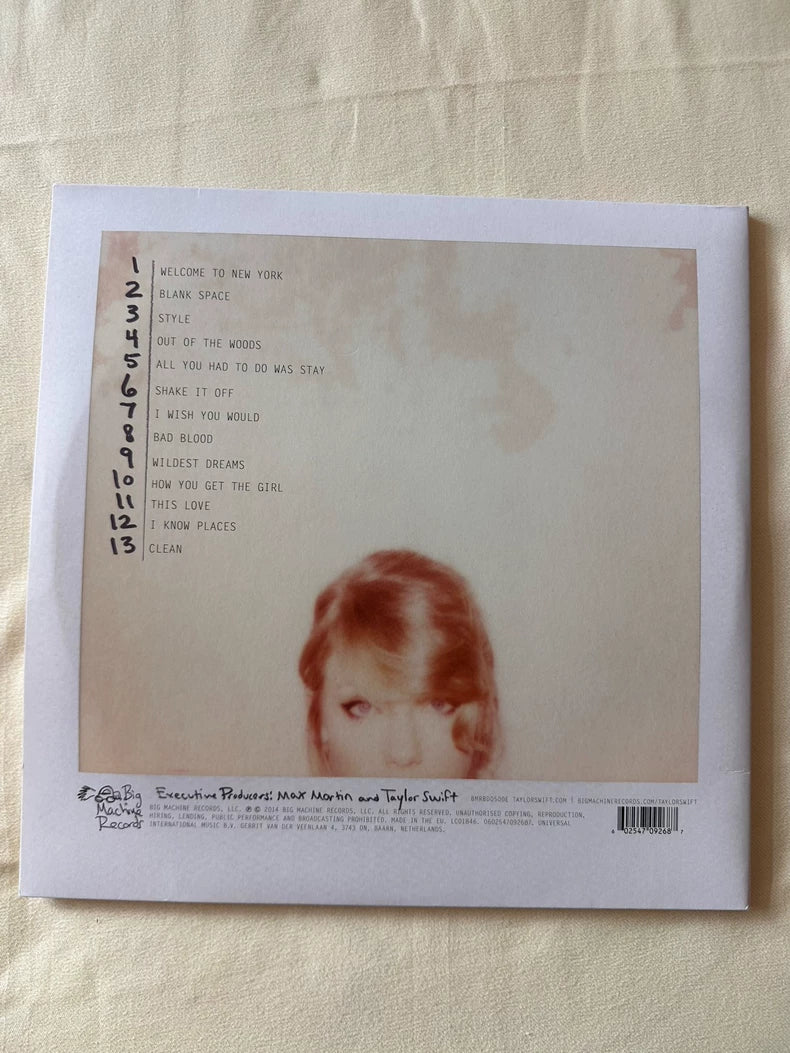 Taylor Swift – 1989 – Black Vinyl 2LP – Opened