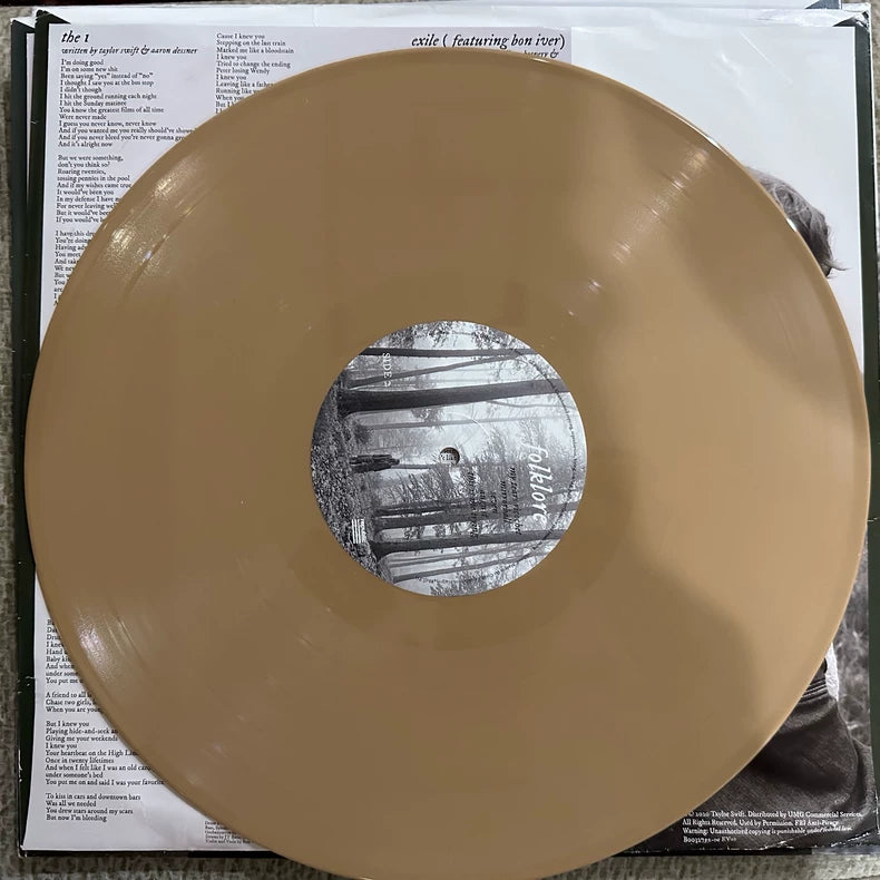 Taylor Swift – Folklore Beige Vinyl 2LP
