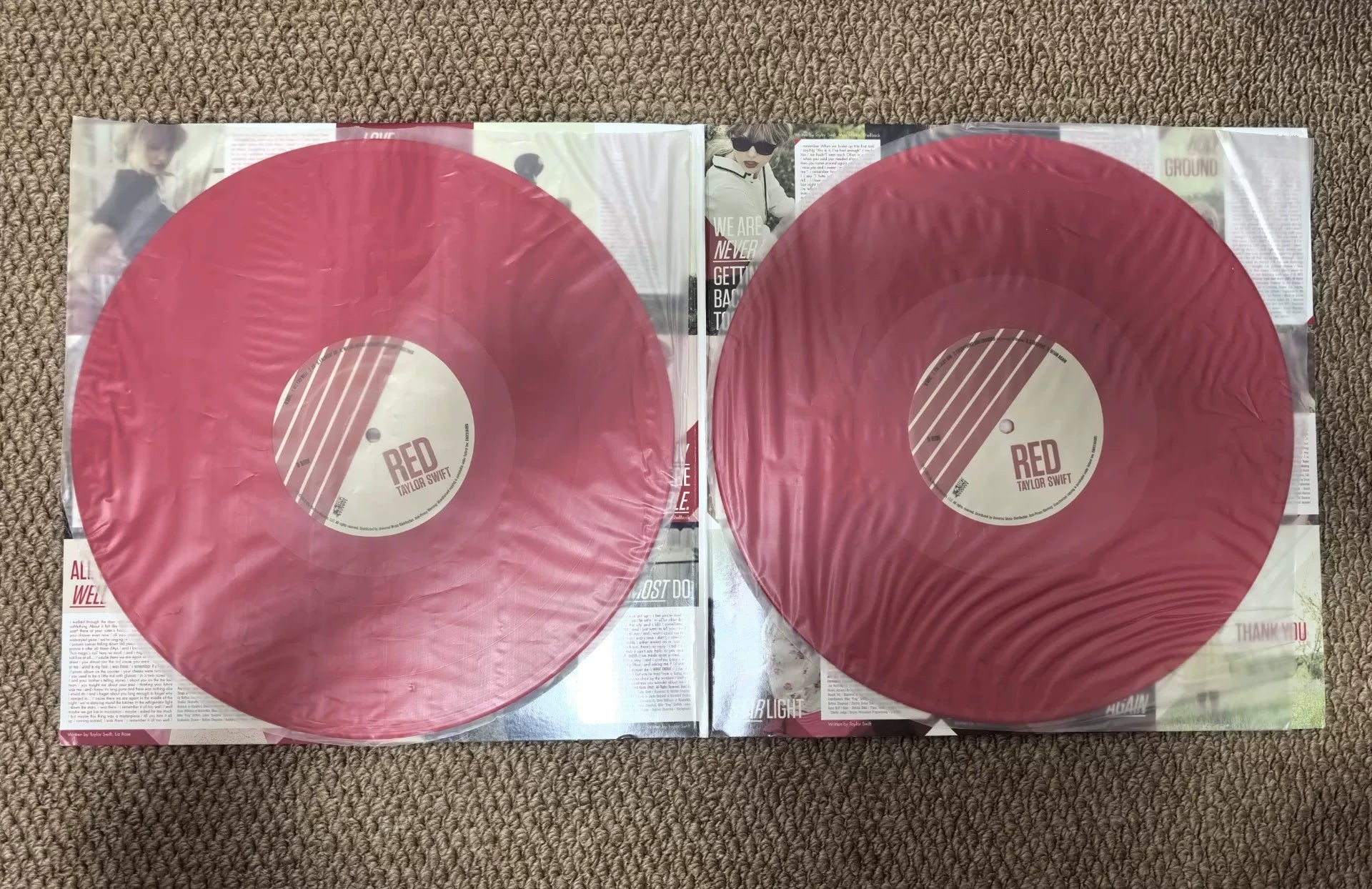 Taylor Swift – RED ACM Red Vinyl 2LP