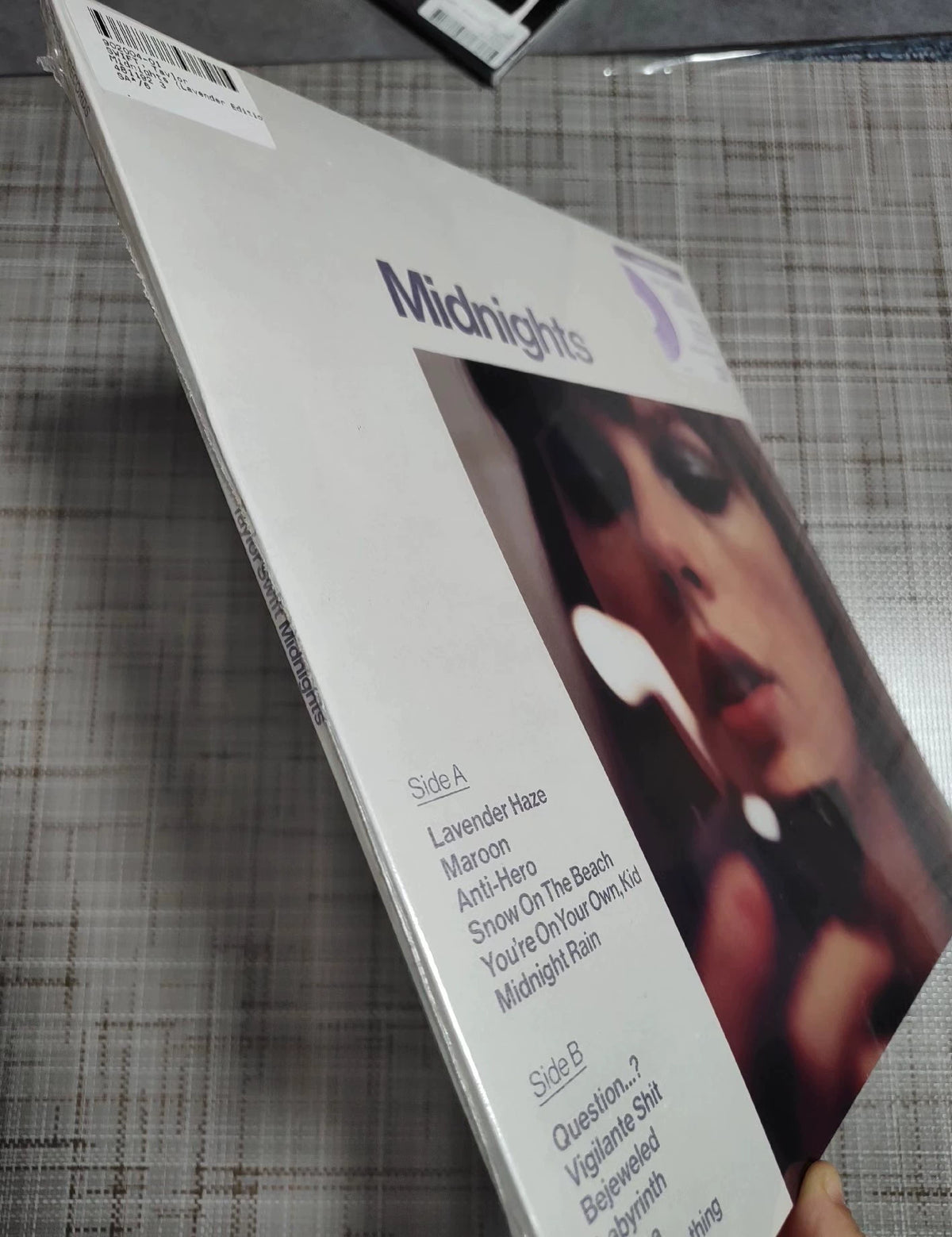 Taylor Swift – Midnights – European Lavender Vinyl LP – actual item photograph 5