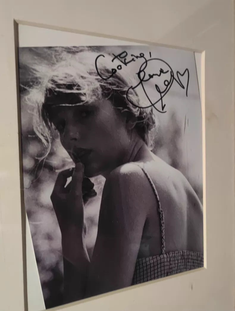 Taylor Swift Signed Album-Era Poster – Folklore or Midnights – Folklore Signed Poster