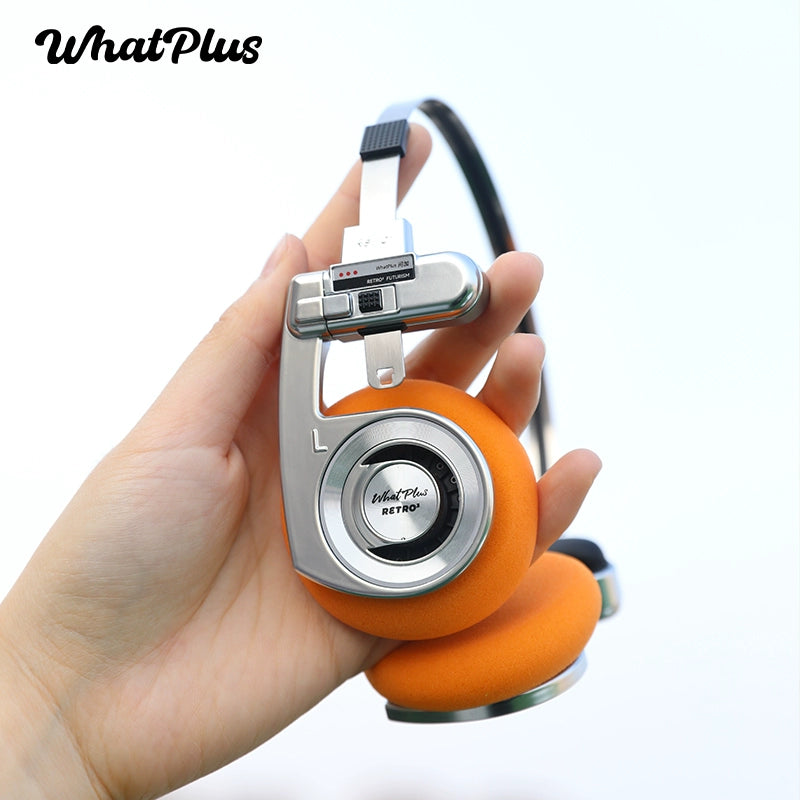 WhatPlus RETRO R3 ultra Long endurance Sports Sleep noise cancelling wireless Bluetooth headset   问加WhatPlus RETRO R3头戴式超长续航运动睡眠降噪无线蓝牙耳机