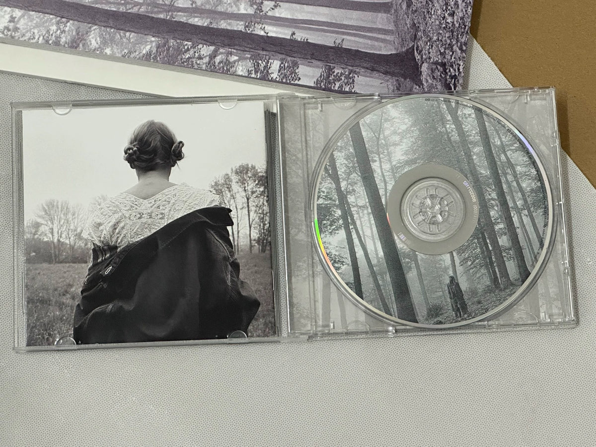 Taylor Swift – Folklore – Signed Heart CD with Display Frame – actual item photograph 3