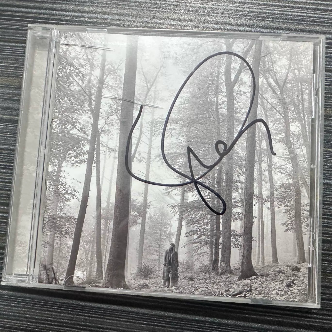 Taylor Swift – folklore Signed CD — front view