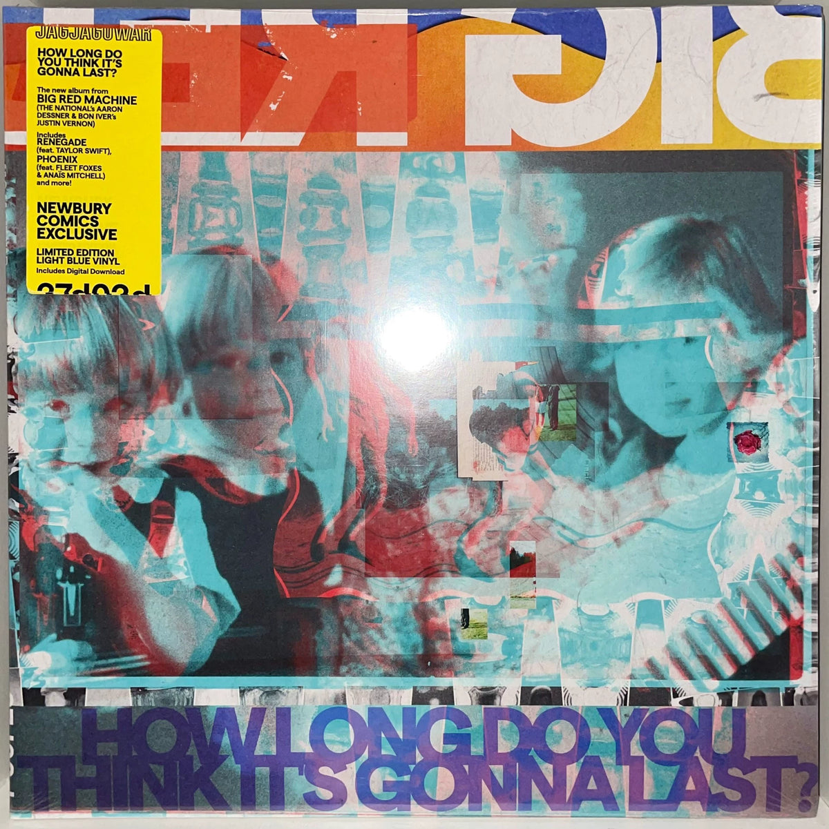 Big Red Machine – How Long Do You Think It’s Gonna Last? feat. Taylor Swift, Baby Blue 2LP – photograph 1