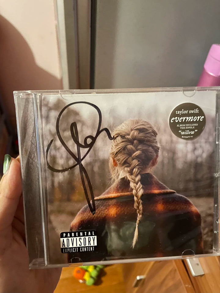 Taylor Swift – evermore — Signed CD, Sealed