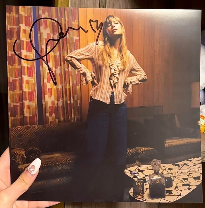Taylor Swift – Midnights – Blood Moon Signed Photo Card Only