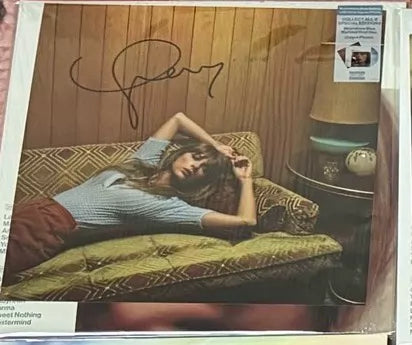 Taylor Swift – Midnights – Moonstone Blue Vinyl and Signed Insert – actual item photograph