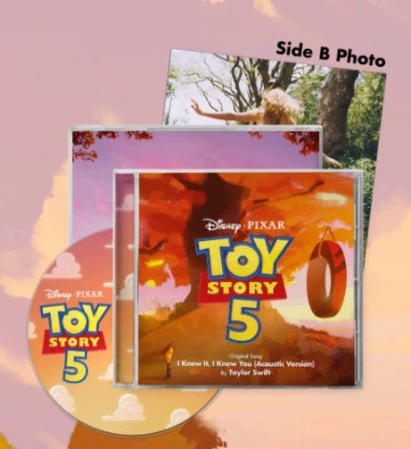 Taylor Swift – I Knew It, I Knew You – Toy Story 5 Soundtrack CD Set – actual product photo 2