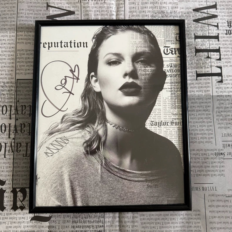 Taylor Swift – Reputation Signed Tour Poster with Frame