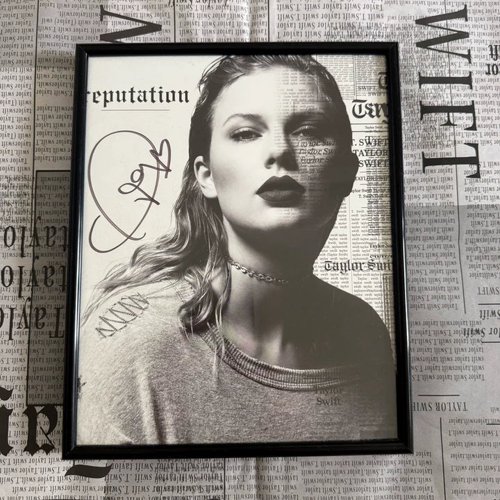 Taylor Swift – Reputation Signed Tour Poster with Frame