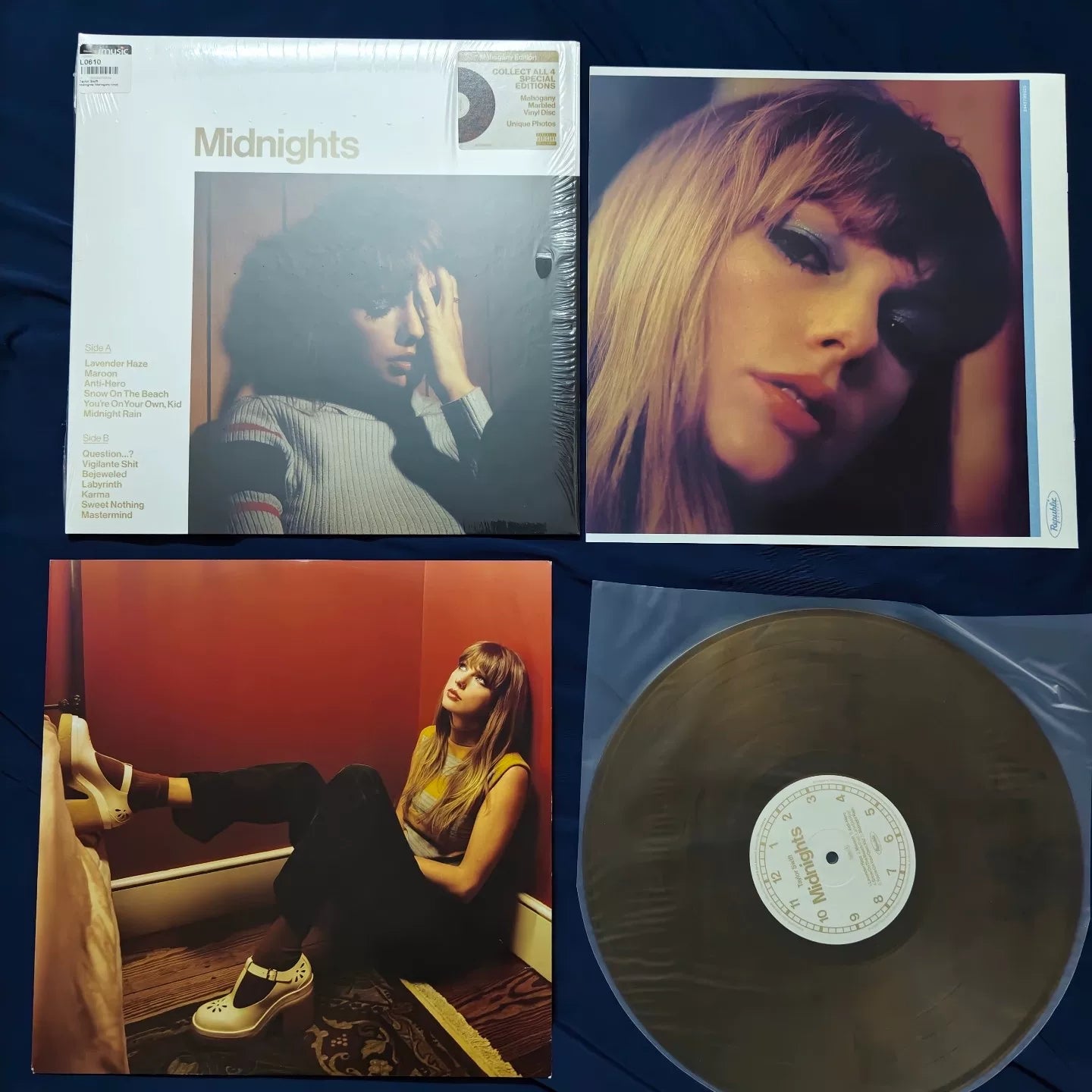 Taylor Swift – Midnights Four-Color Vinyl Set
