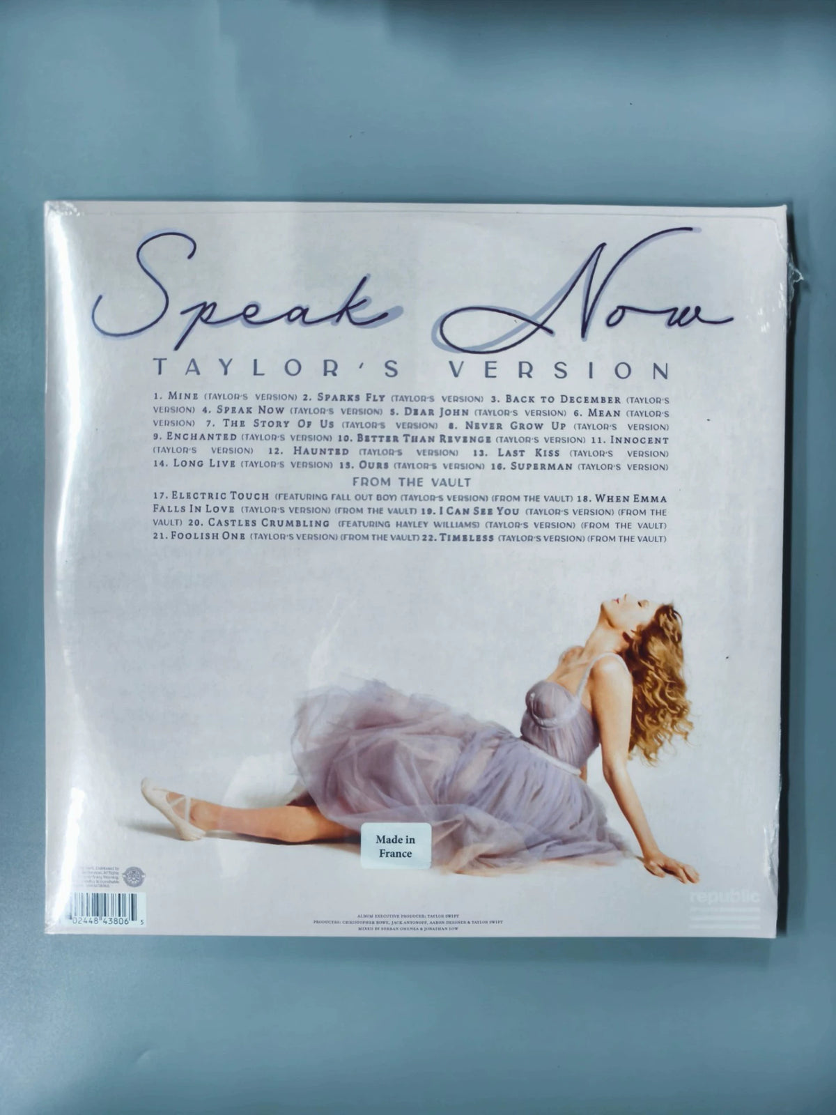 Taylor Swift – Speak Now (Taylor’s Version) – Violet Marbled 3LP – actual item photo 2