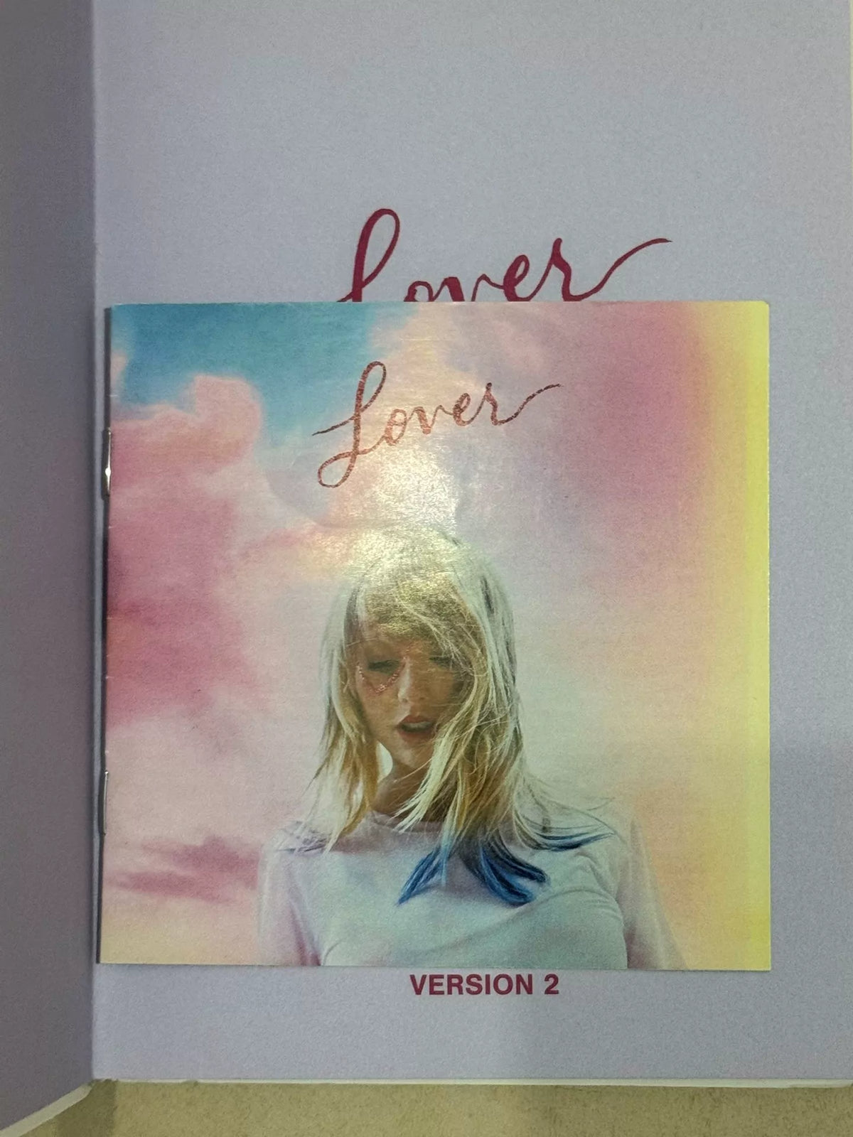 Taylor Swift – Lover – Deluxe Album Version 2 CD and Journal – actual item photograph 2