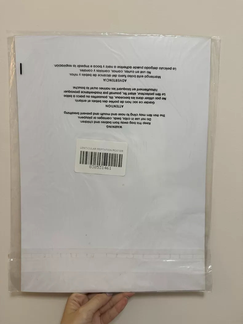 Taylor Swift – reputation Holographic Poster (Sealed) – actual product photo 2