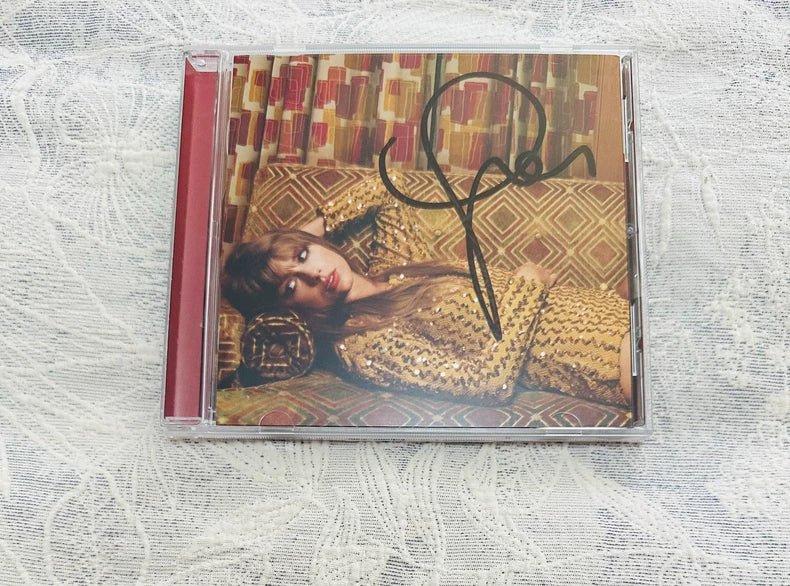 Taylor Swift – Midnights Blood Moon Signed CD — main view