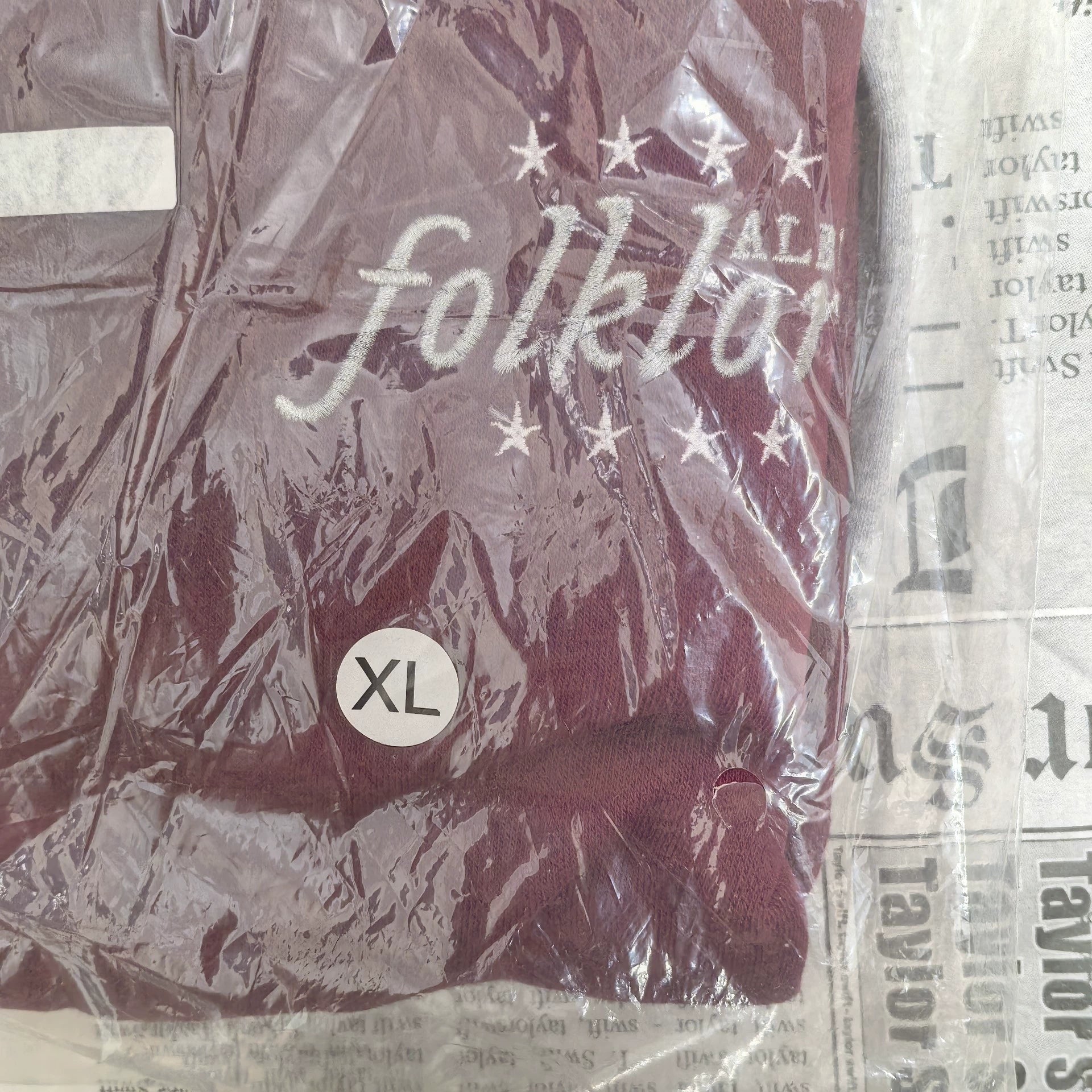 Taylor Swift folklore official baseball jacket back