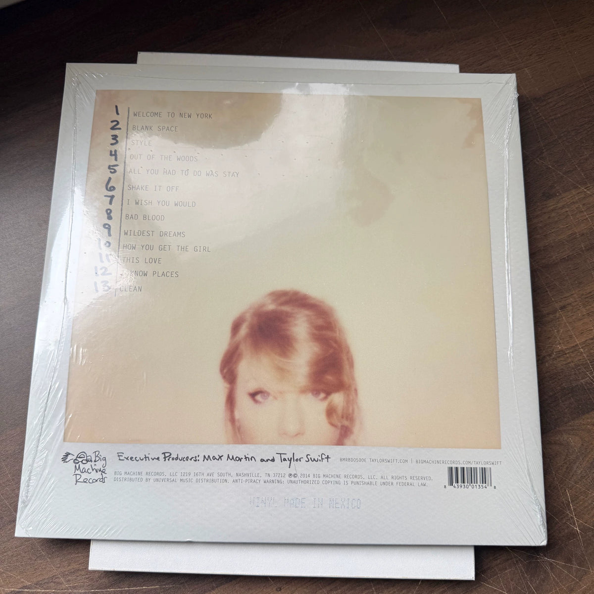 Taylor Swift – 1989 — Original Album 2LP, Sealed — actual item photo 2