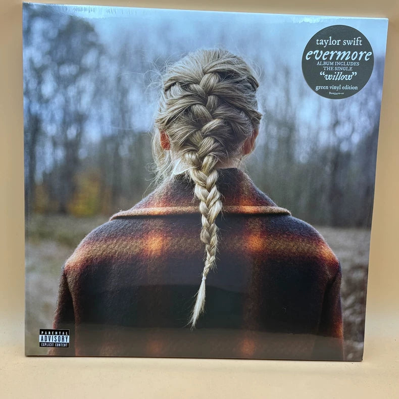 Taylor Swift – Evermore – Czech-Pressed Green Vinyl 2LP – Sealed