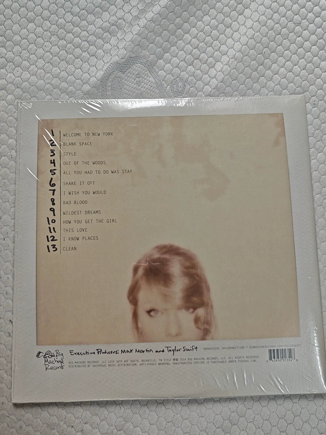 Taylor Swift – 1989 – Original Album 2LP – detail 2