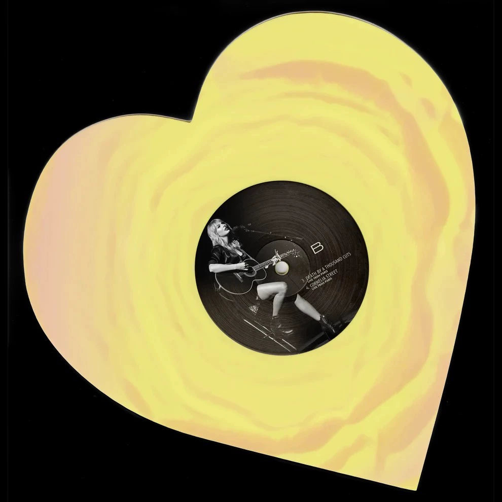 Taylor Swift Lover (Live from Paris) Heart-Shaped Vinyl 2LP — Sealed