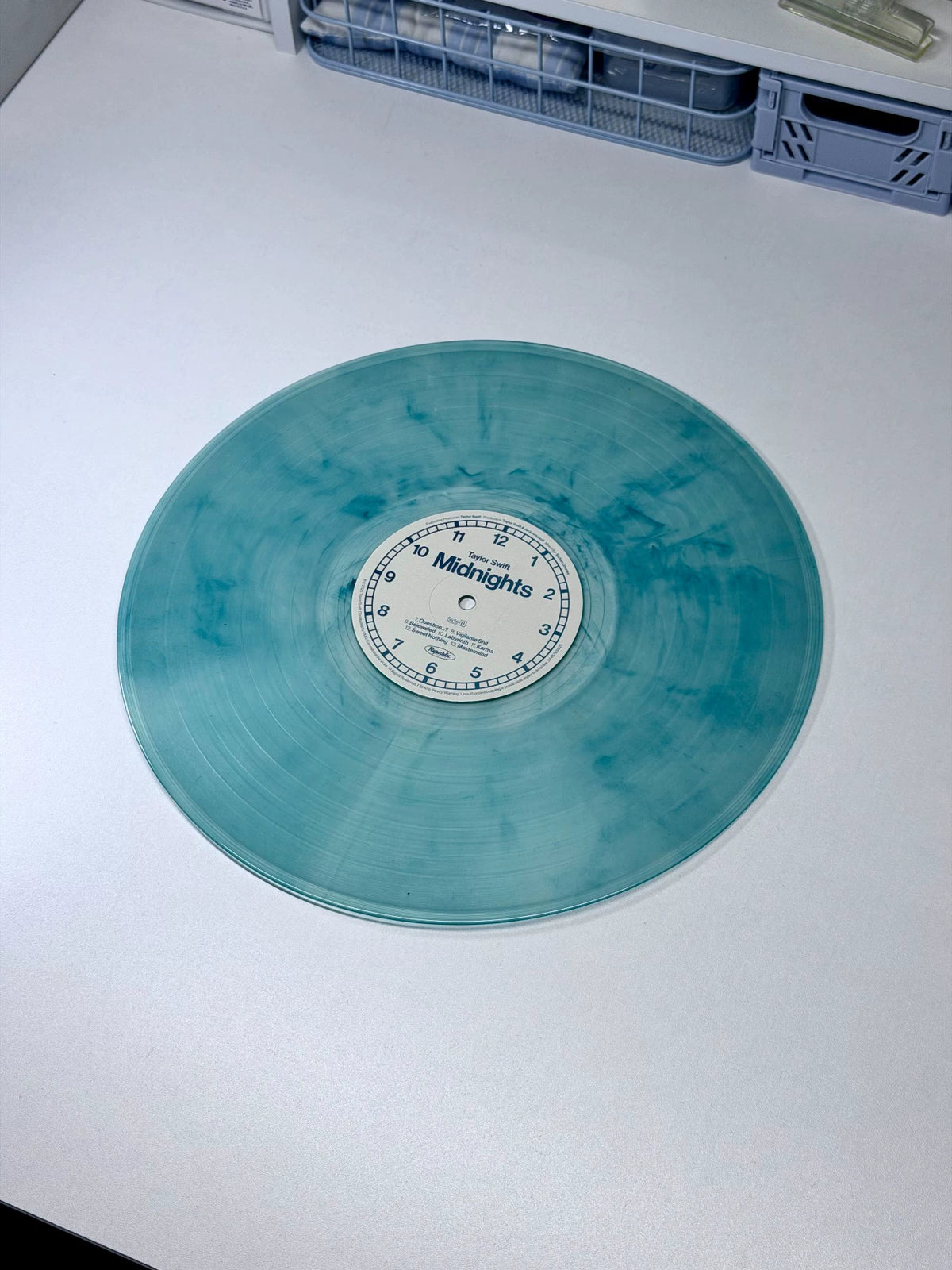 Taylor Swift – Midnights – Canadian Moonstone Blue Vinyl – image 2