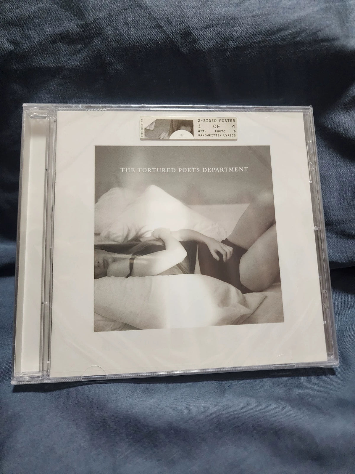 Taylor Swift – The Tortured Poets Department – CD & Signed Art Card – actual item photograph 5