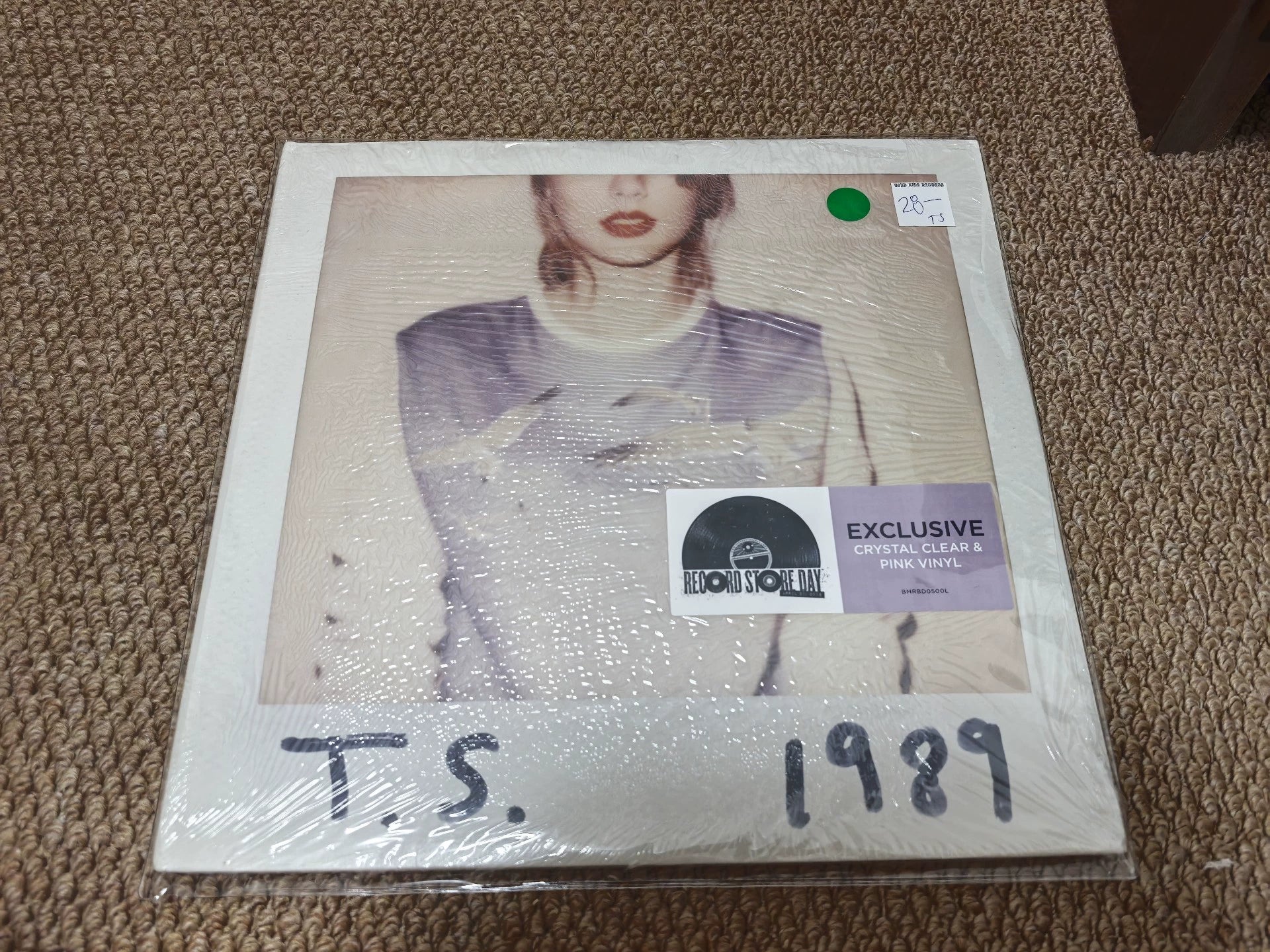 Taylor Swift – 1989 RSD Pink Vinyl 2LP – US Numbered Edition — front view