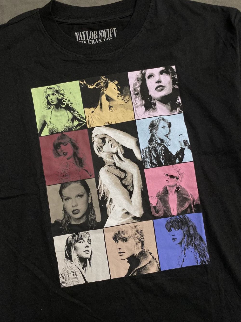 Taylor Swift – The Eras Tour Black Graphic T-Shirt – photograph 3
