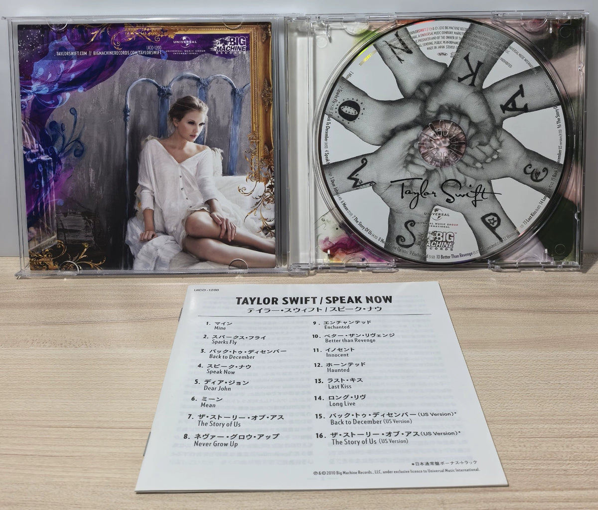Taylor Swift – Speak Now, Japanese Standard Edition with Obi (CD) – photo 3