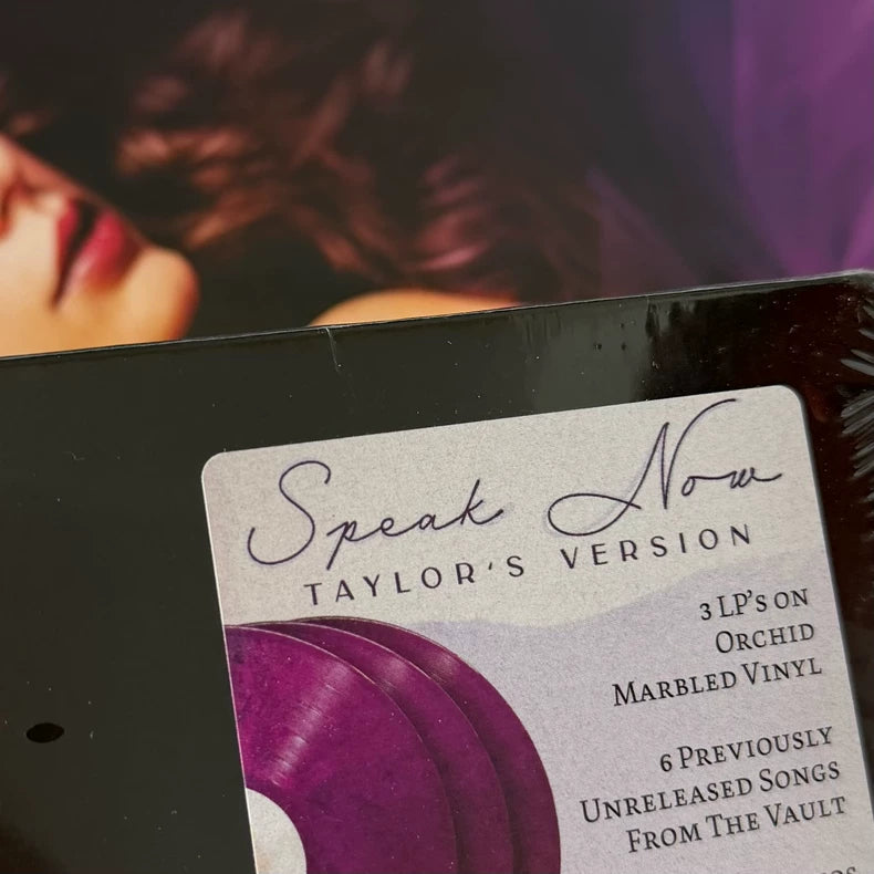 Taylor Swift – Speak Now (Taylor’s Version) – Orchid Marbled Vinyl 3LP – Sealed