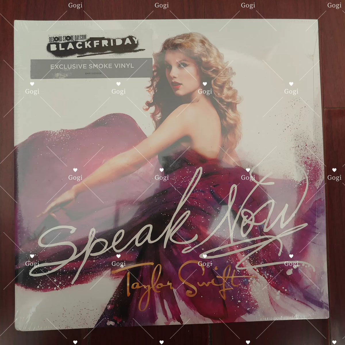 Taylor Swift – Speak Now – RSD Smoke Vinyl 2LP – No. 0297 – Sealed – front cover