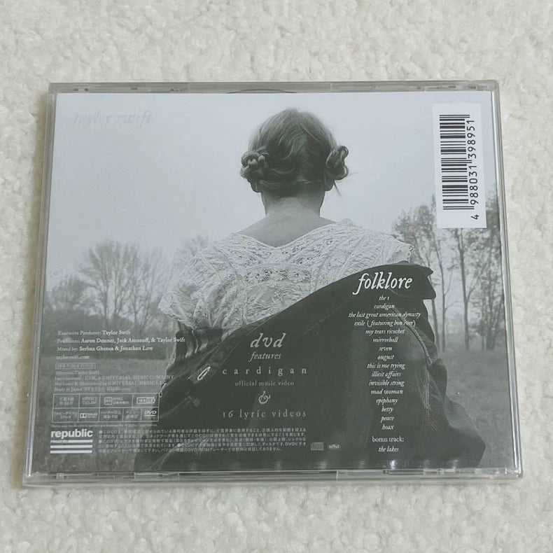 Taylor Swift – Folklore – Japanese First-Press CD + DVD – UICU-9102