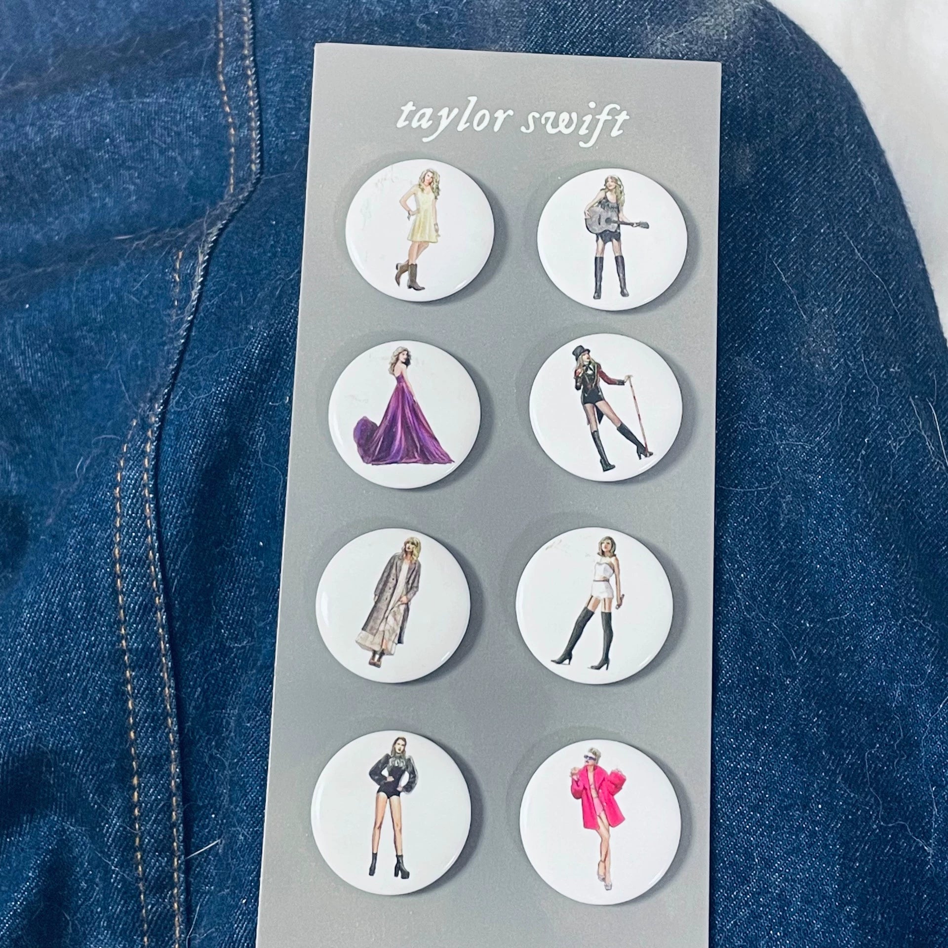 Taylor Swift folklore era official collectible pin