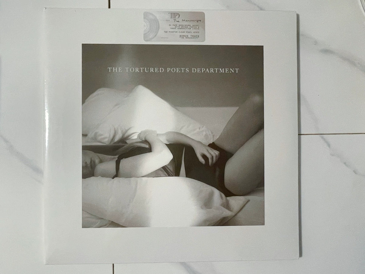 Taylor Swift – The Tortured Poets Department – European Clear Vinyl 2LP, Sealed