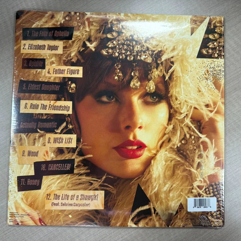 Taylor Swift – The Life of a Showgirl Target Pink Vinyl LP — detail 2