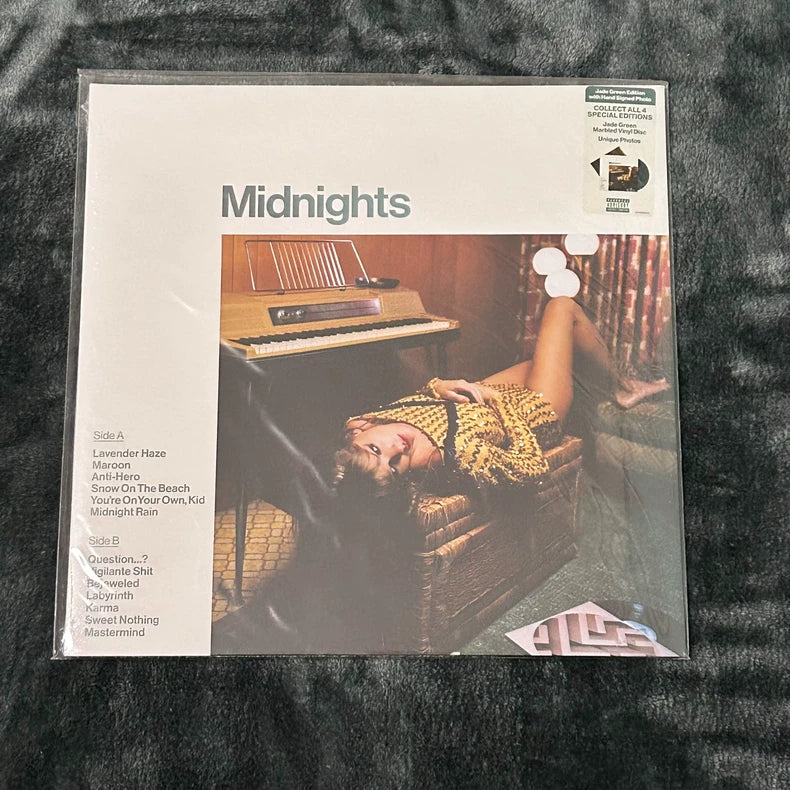 Taylor Swift – Midnights Jade Green Signed Vinyl
