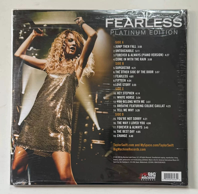 Taylor Swift – Speak Now RSD European Smoke Vinyl 2LP – No. 6366 — detail 5