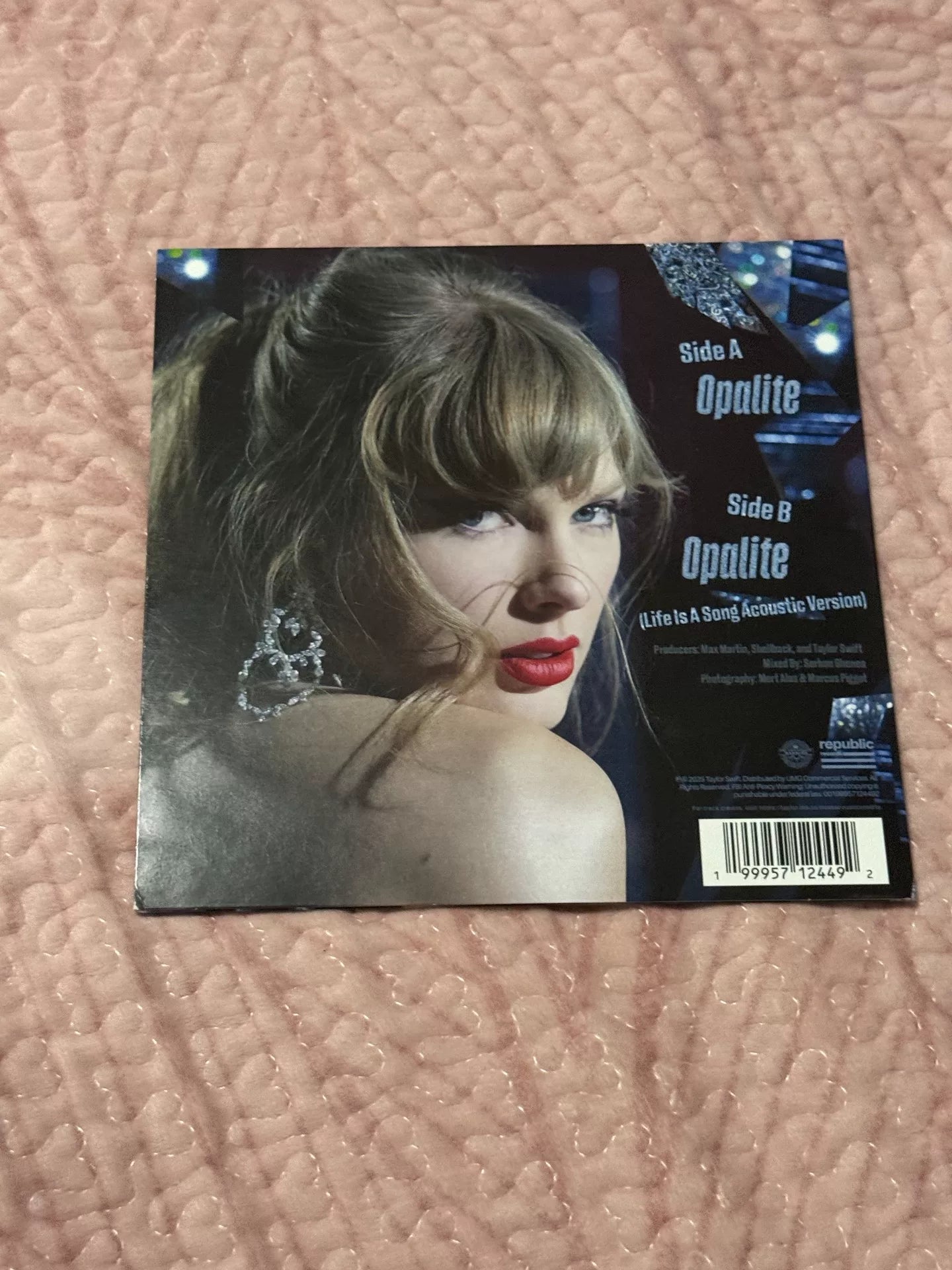 Taylor Swift Opalite 7-Inch Single Vinyl
