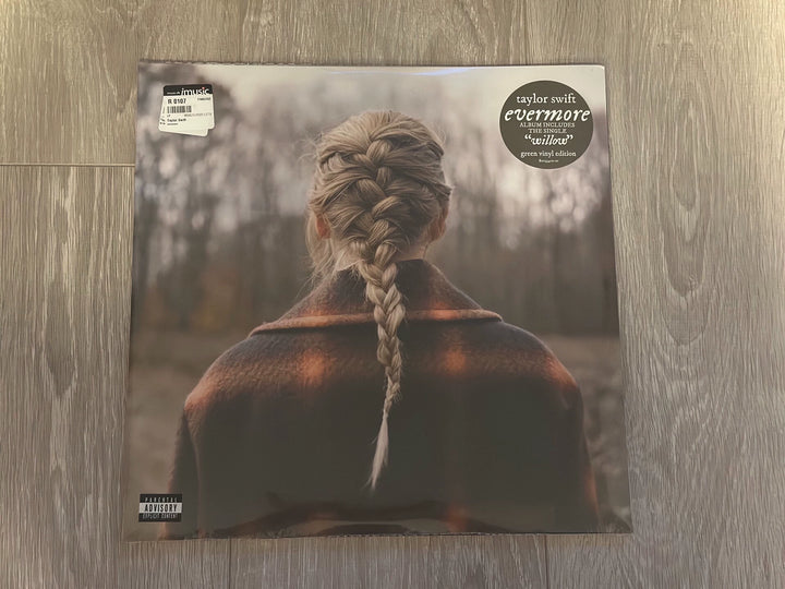 Taylor Swift – Evermore – Green Vinyl 2LP – Opened