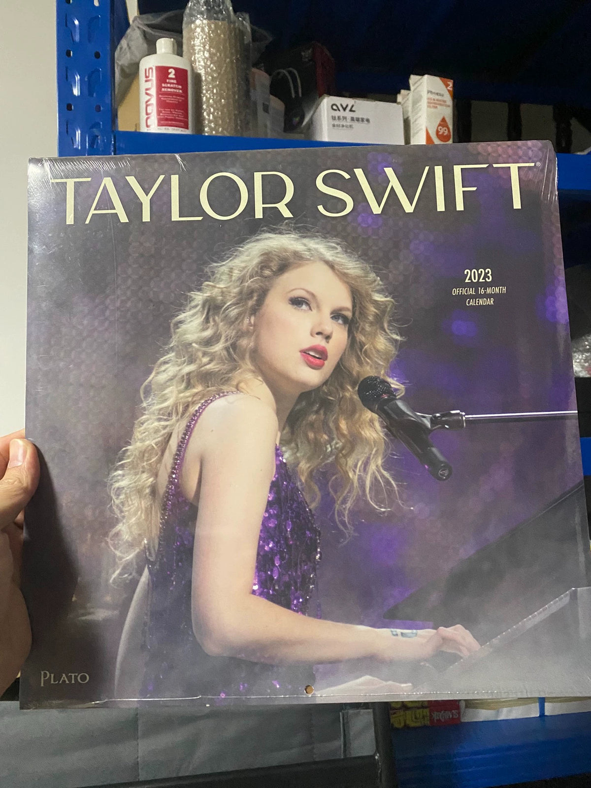 Taylor Swift – 2023 Plato Official 16-Month Calendar – actual item photograph 1