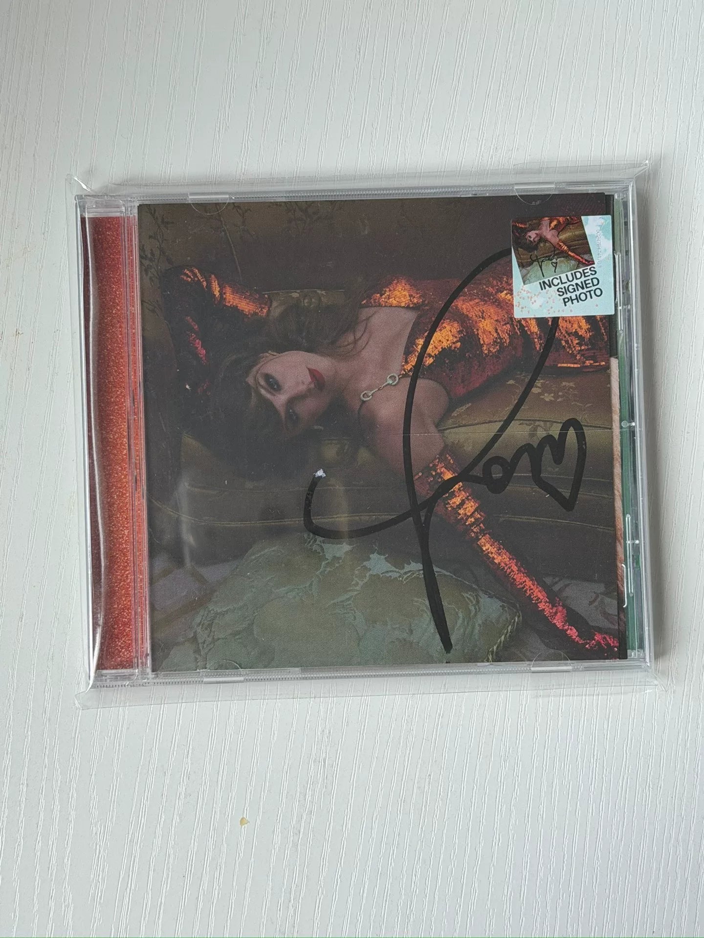 Taylor Swift – The Life of a Showgirl Signed Insert (Version 2)